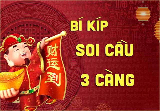 Dự đoán số lô dựa vào bí kíp soi cầu 3 càng